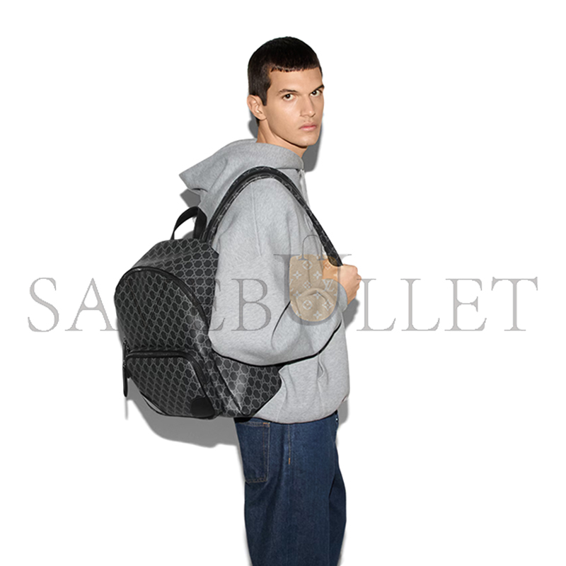 GUCCI GG EMBLEM MEDIUM BACKPACK 821159 (41*31*18cm) GUCCI GG EMBLEM MEDIUM BACKPACK 821159 (41*31*18cm)